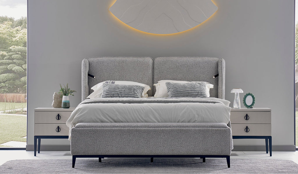 Defne Premium Bed With bench