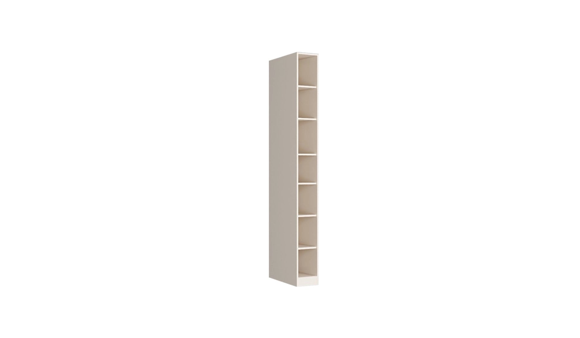 Kapadokya 25 cm dollap pa xham