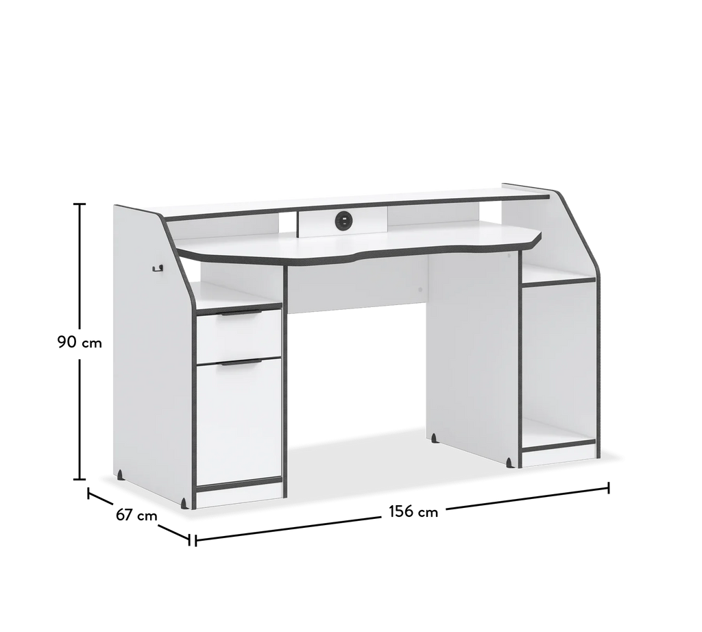 Tavolinë Gaming WHITE