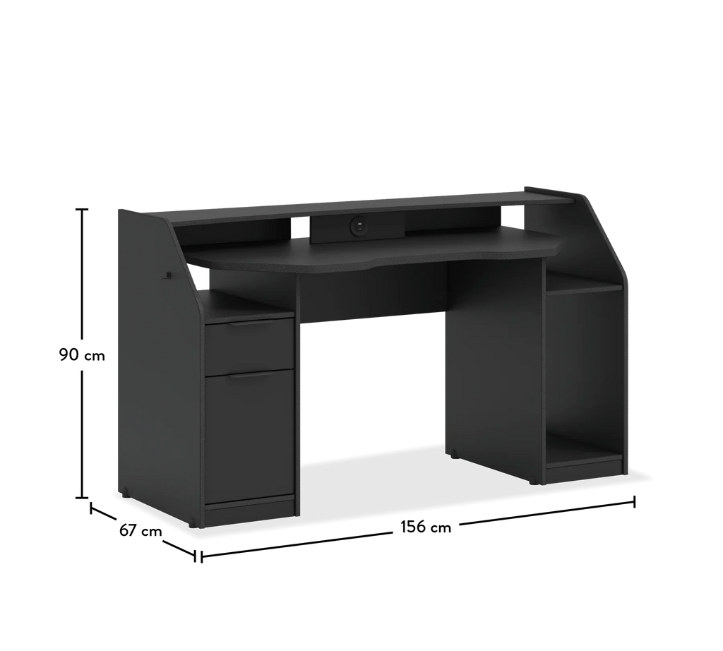 Tavolinë Gaming BLACK