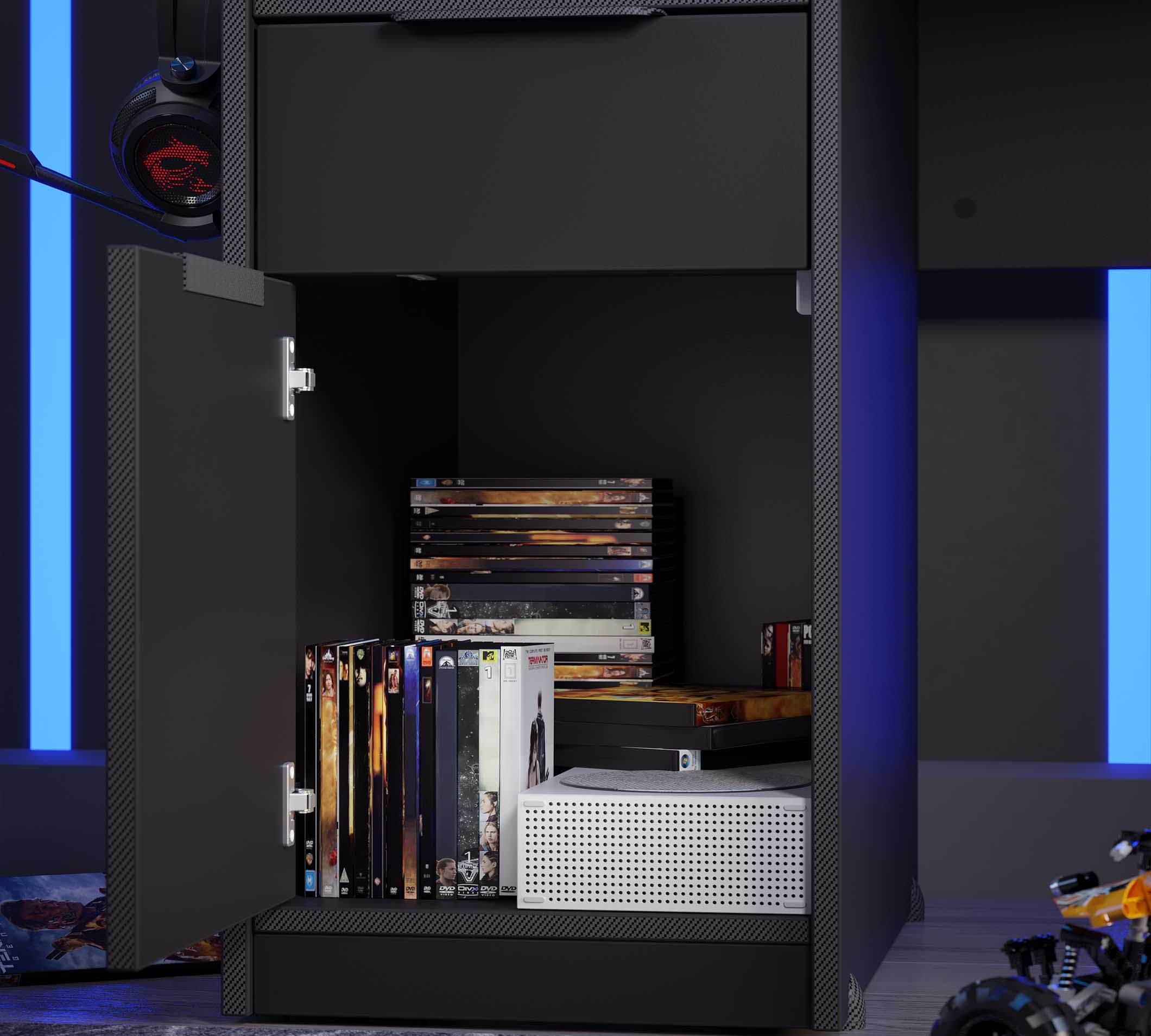 Tavolinë Gaming BLACK