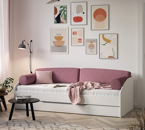 Daybed Minder Shtrati Rozë/Pink