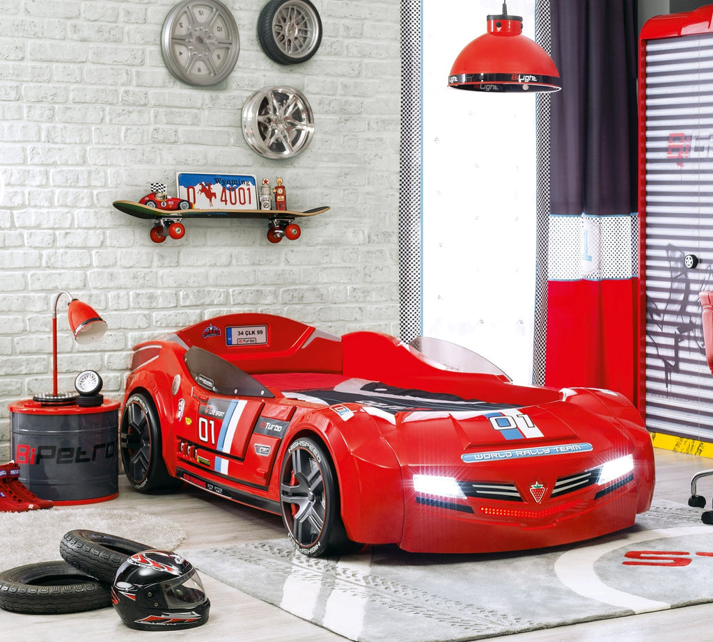 Biturbo Car Bed (Red)