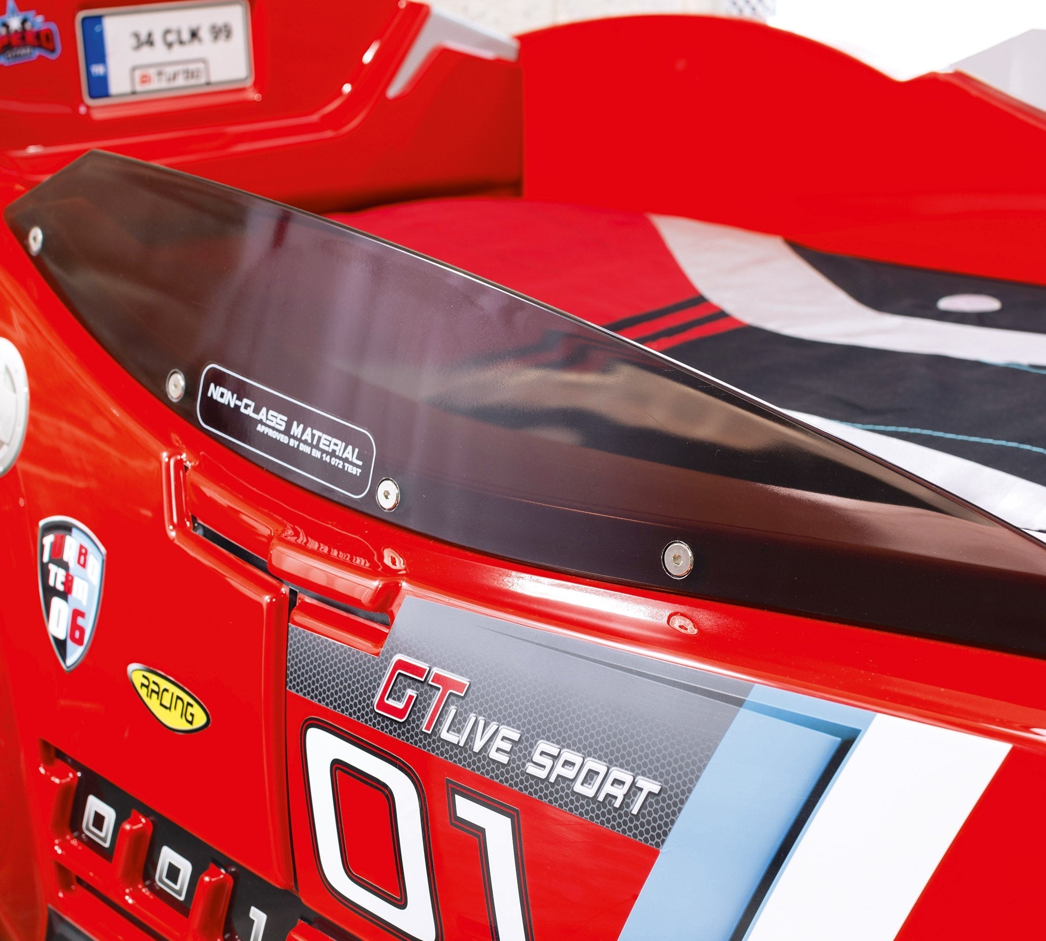 Biturbo Car Bed (Red)