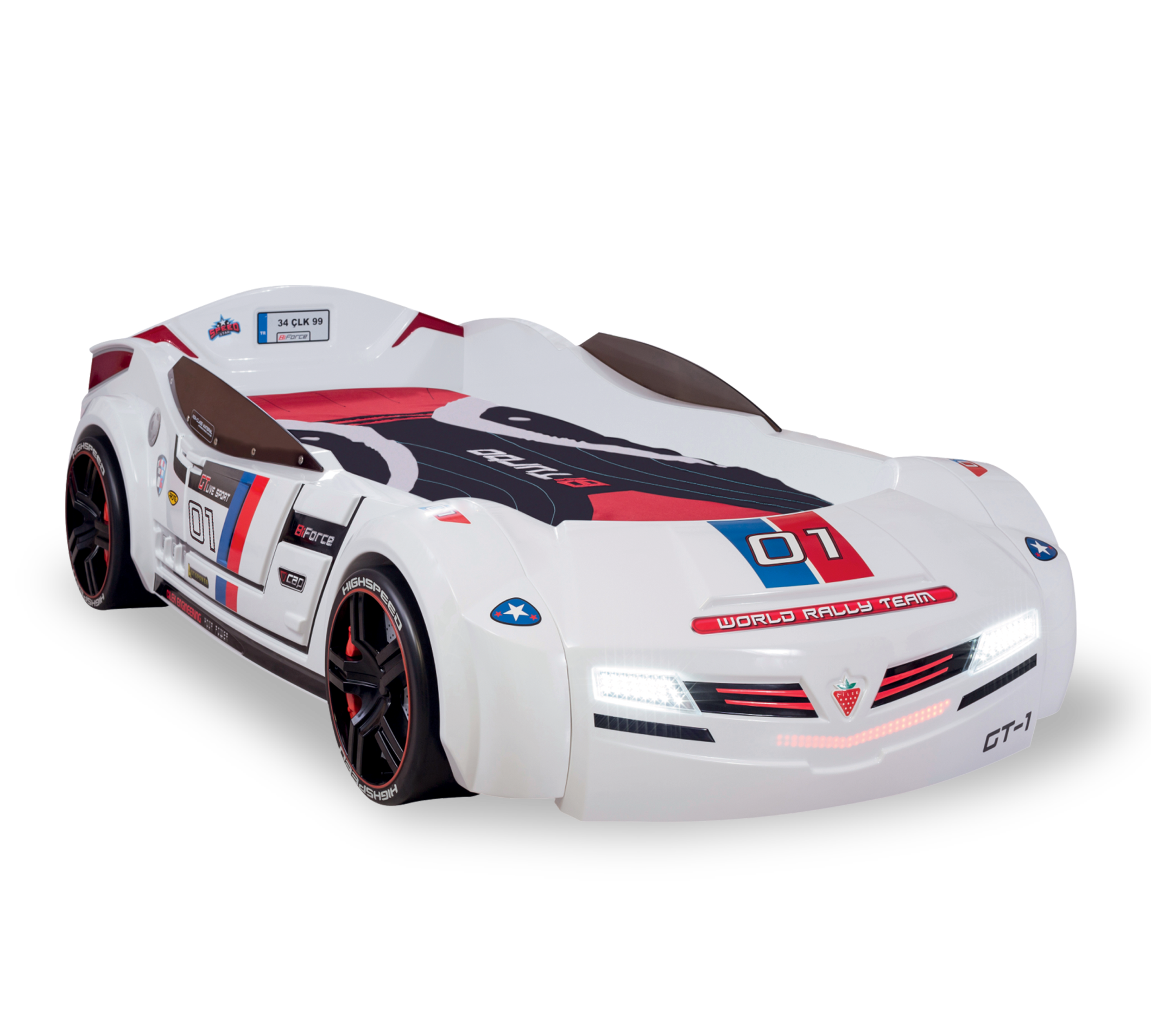 Biturbo Car Bed (white)