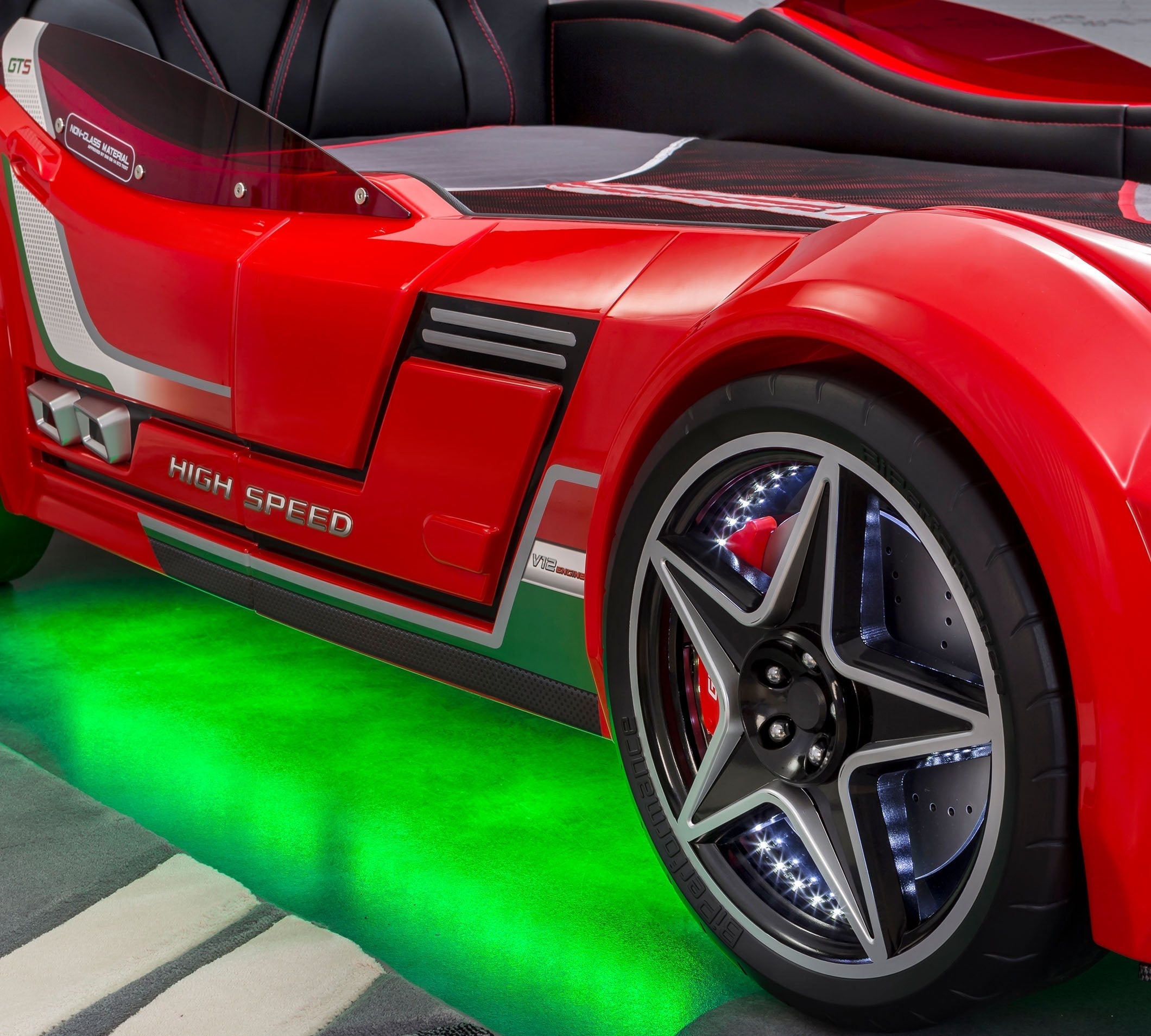 Gts Car Bed Red