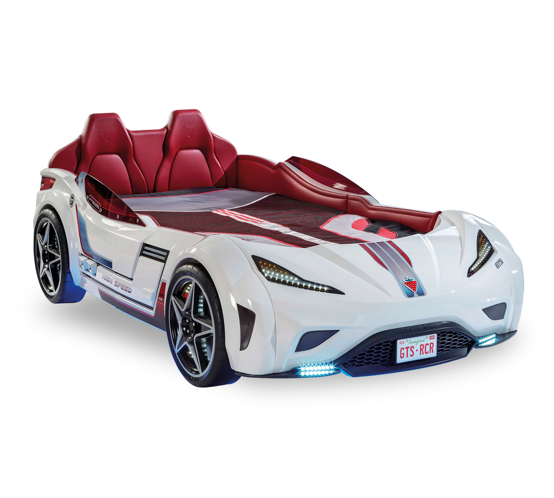 Gts Car Bed (White)