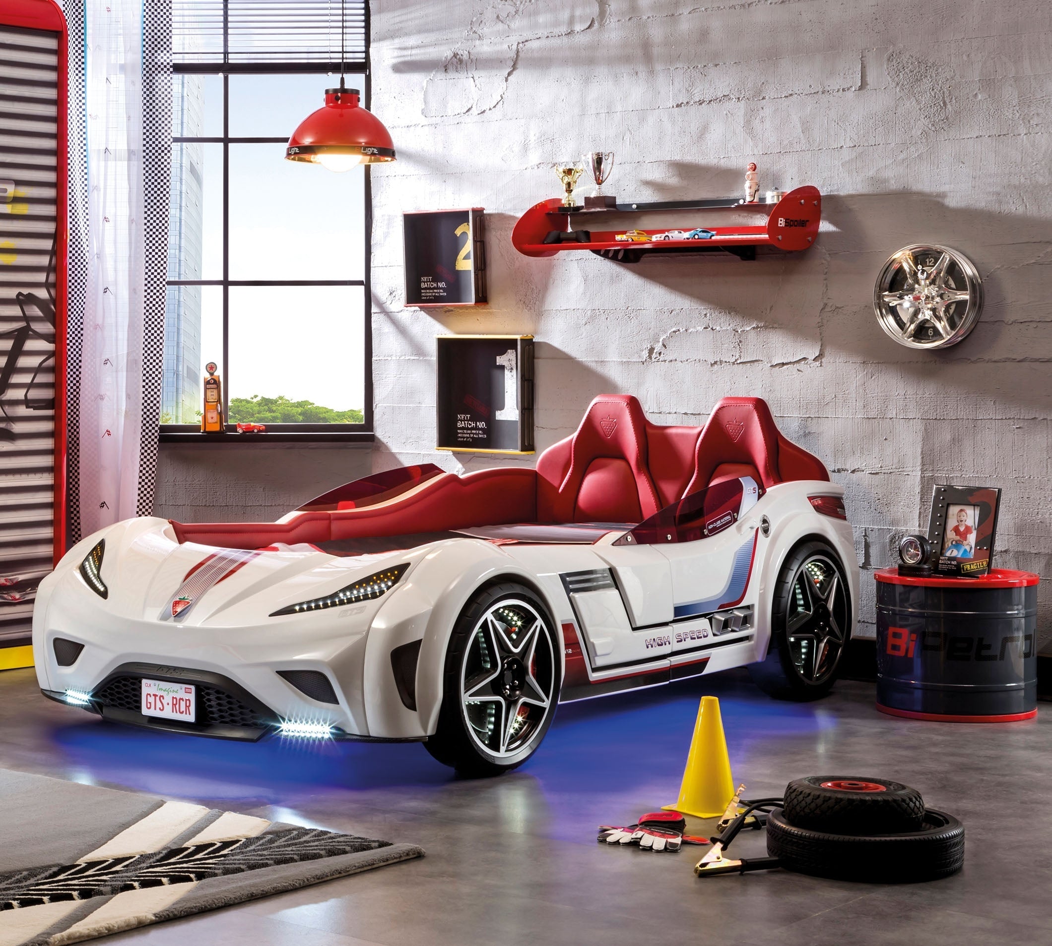 Gts Car Bed (White)