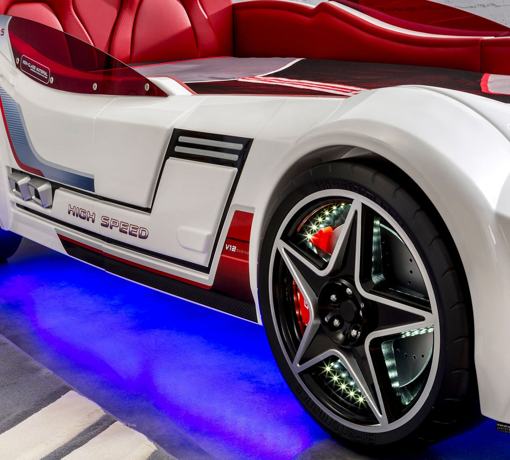 Gts Car Bed (White)
