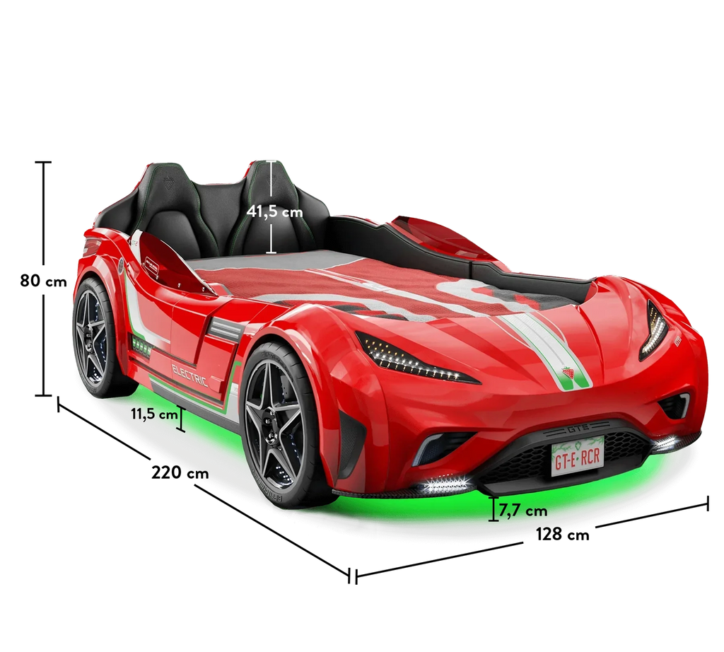 GTS Car Bed Red (99x191 cm)