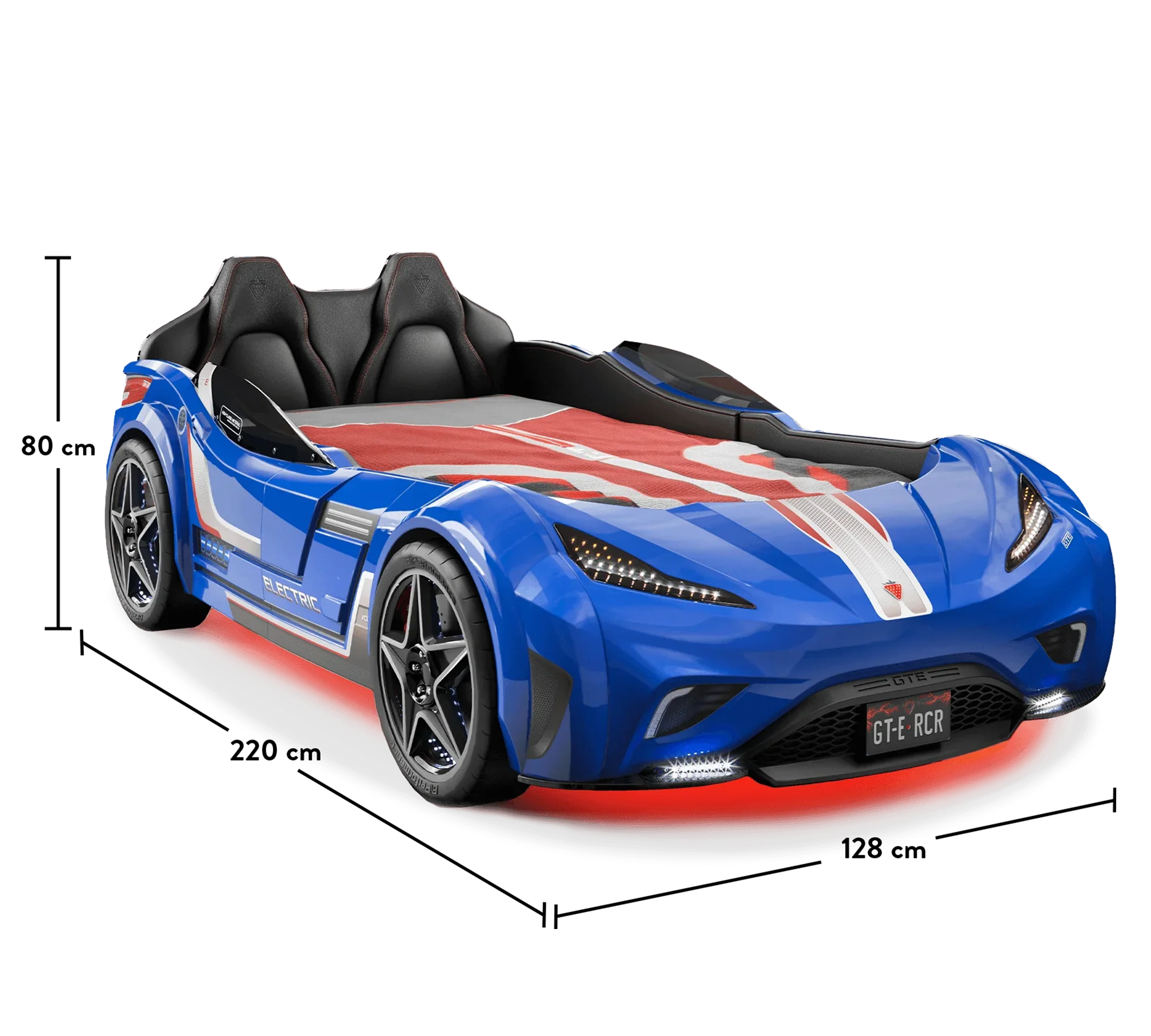 GTS Car Beds (Blu) (99x191 cm)