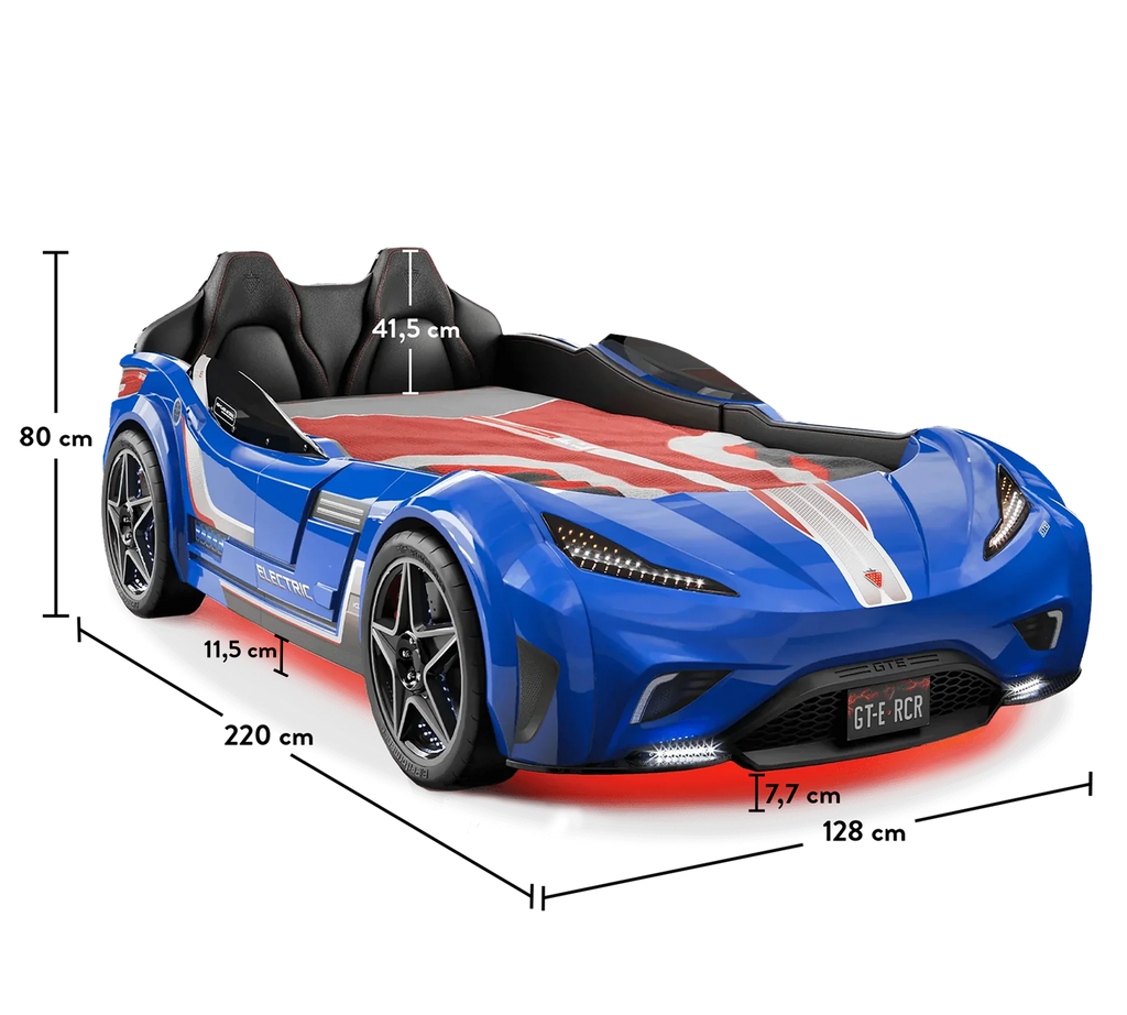 GTS Car Beds (Blu) (99x191 cm)
