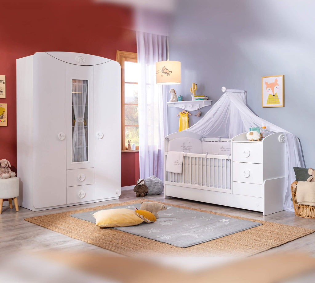 Baby Cotton Dollap 3 Dyer me dritare (pencere)