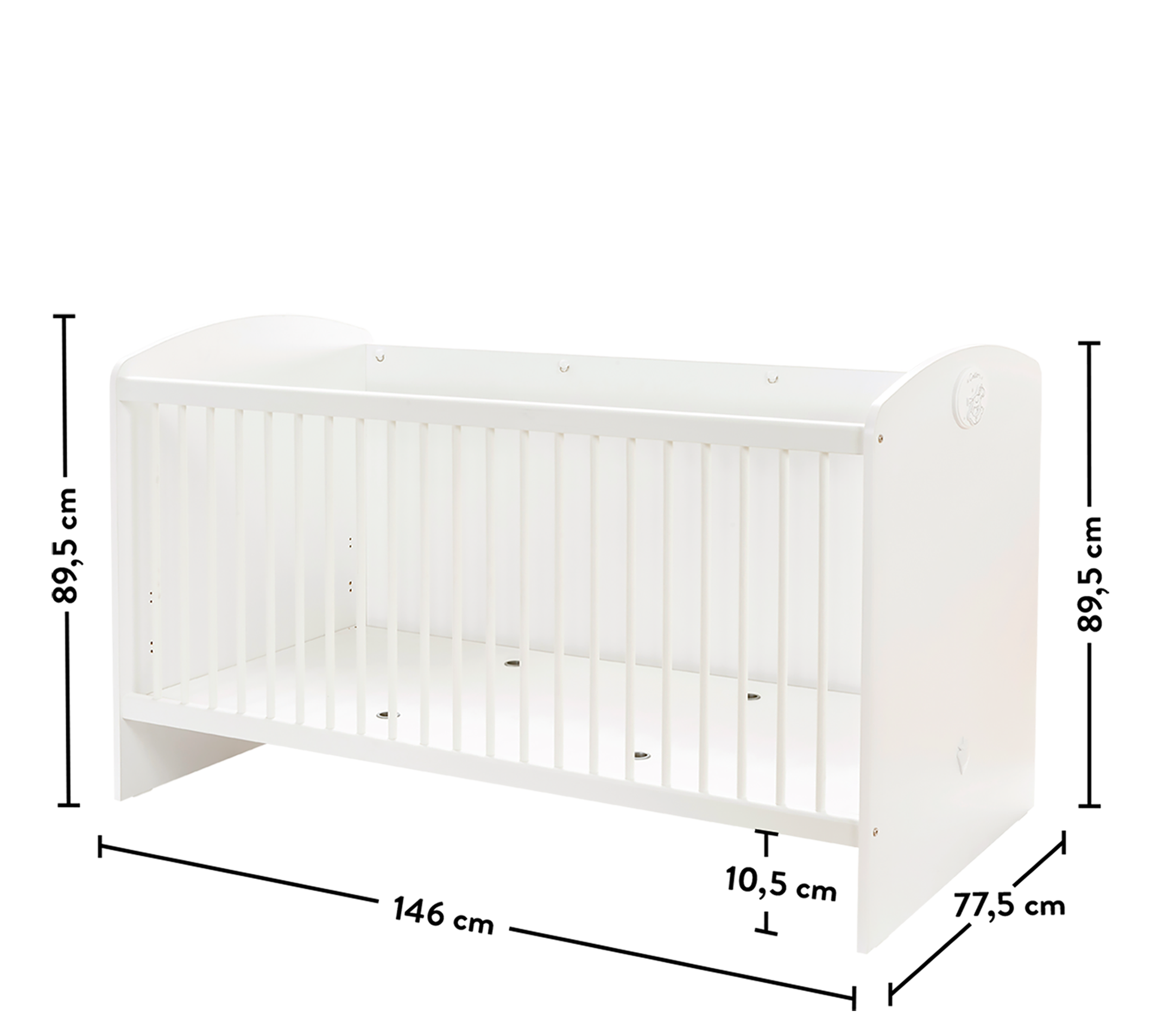 PAMBUK BABY Shtrat Fëmijësh (70x140 cm)