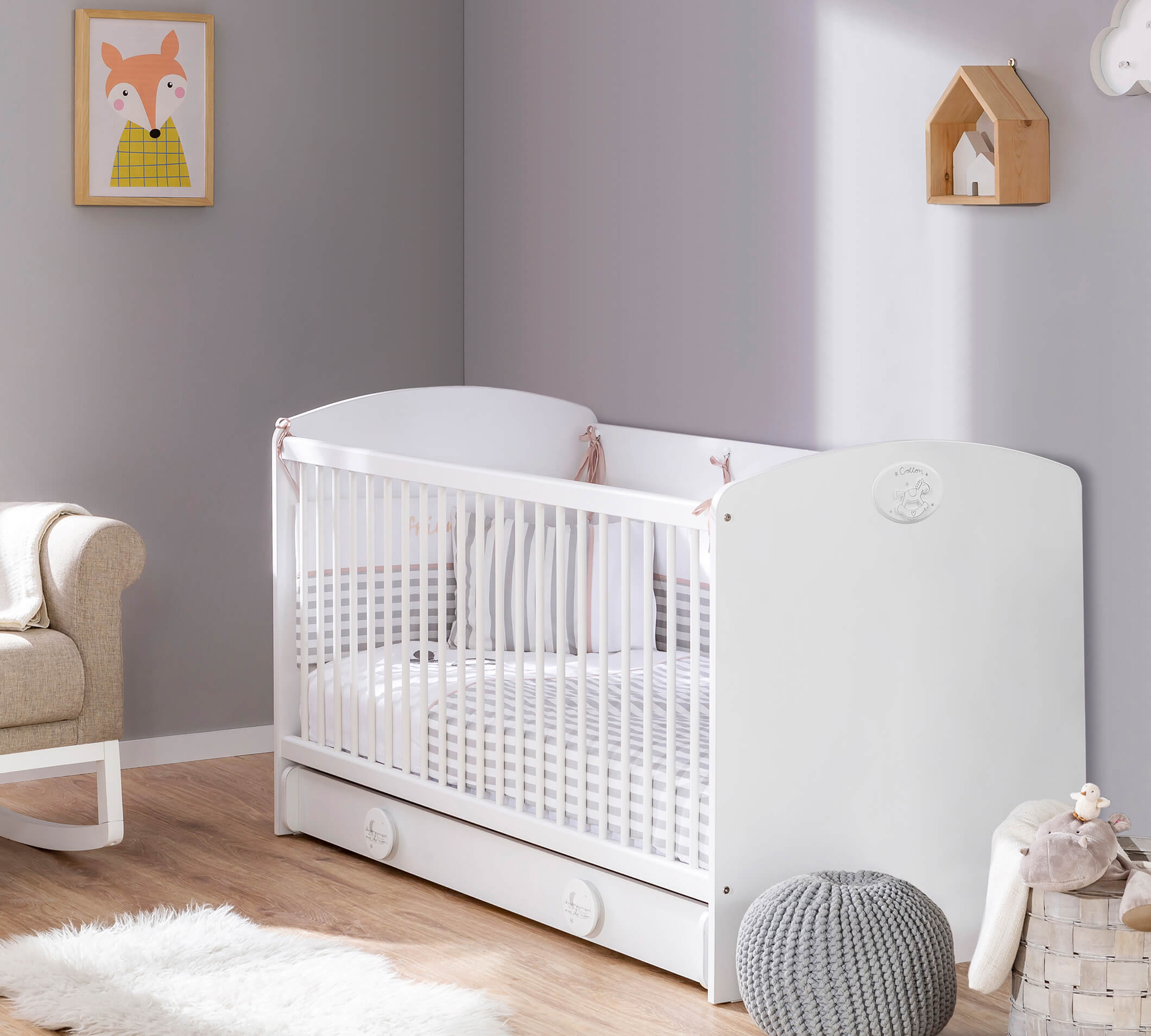 Baby Cotton Fijokë poshtë Shtratit (70x140)