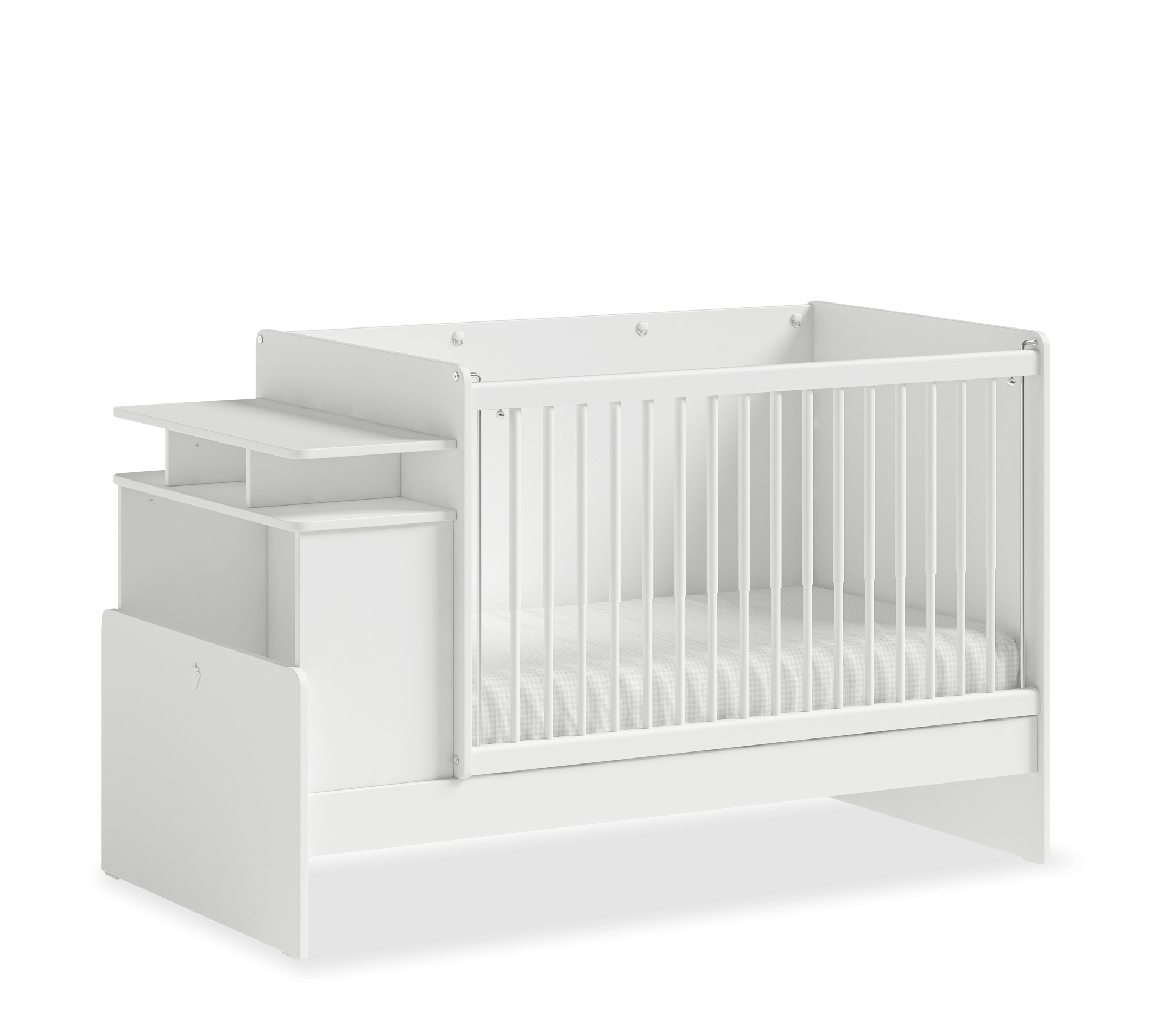 BABY COTTON Shtrat Fëmijësh që rritet + Tavolinë pune (70x115-70x145 cm)