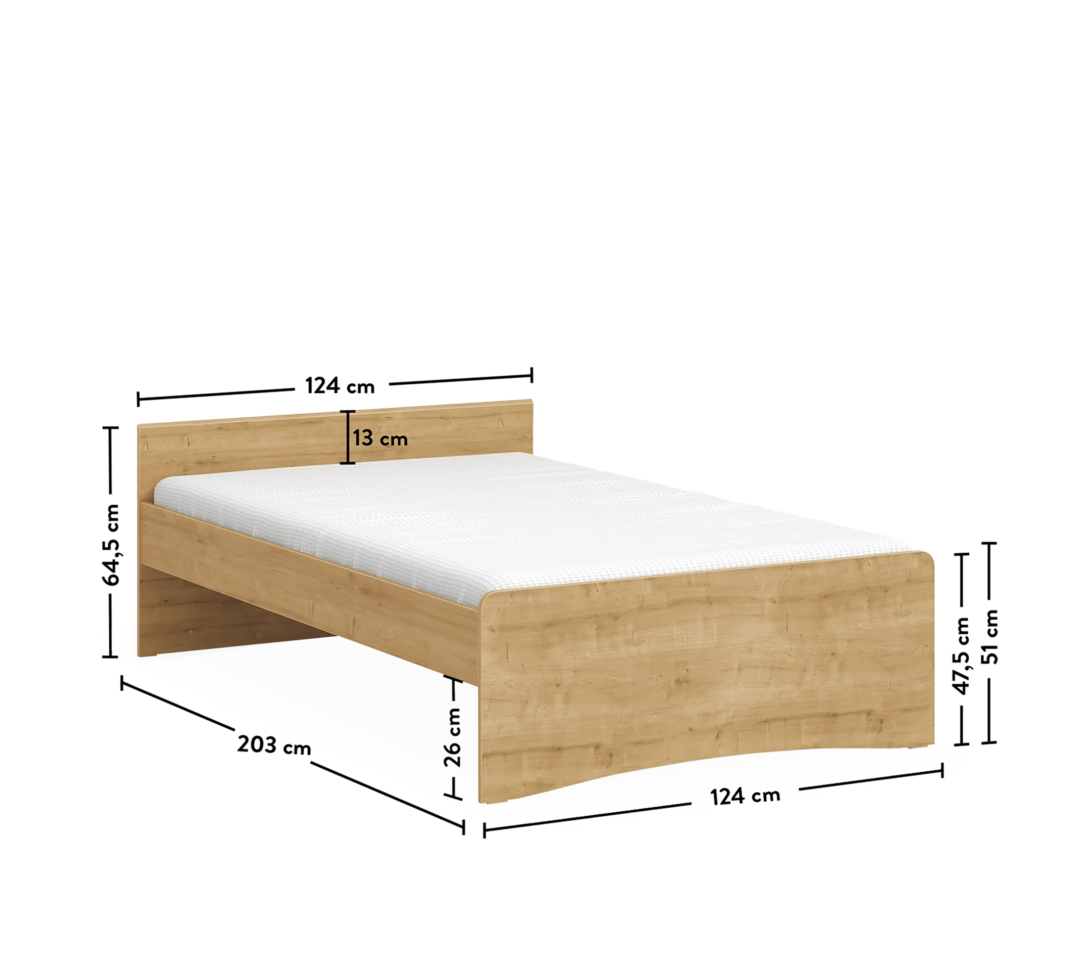 Mocha Shtrat (pa kokë) (120x200 cm)