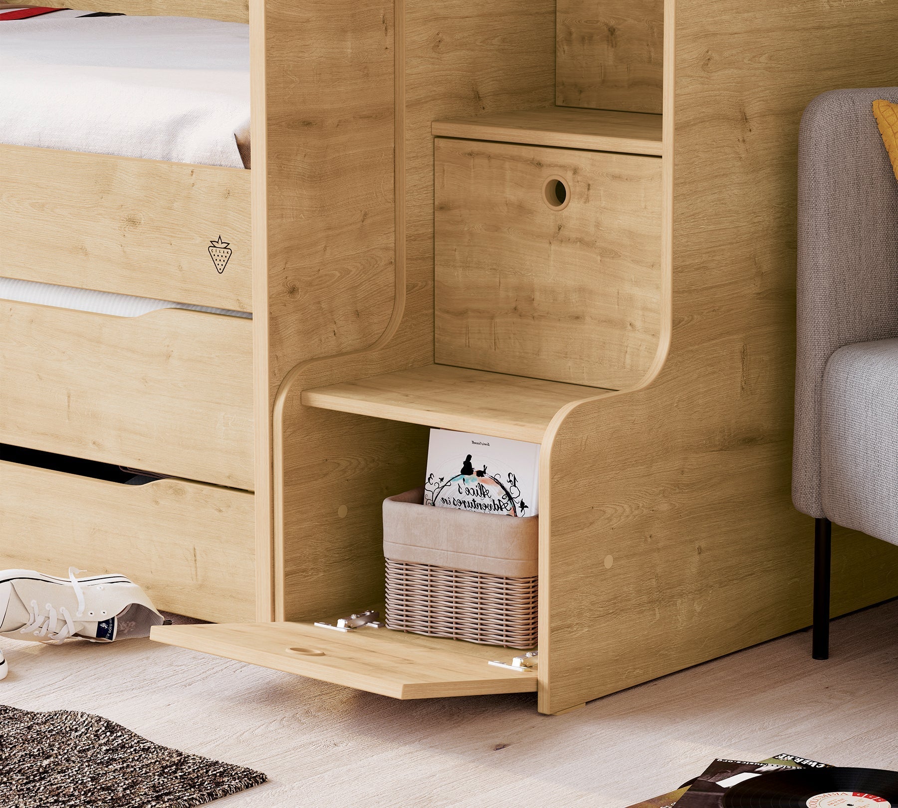Studio Mocha Bunk Bed