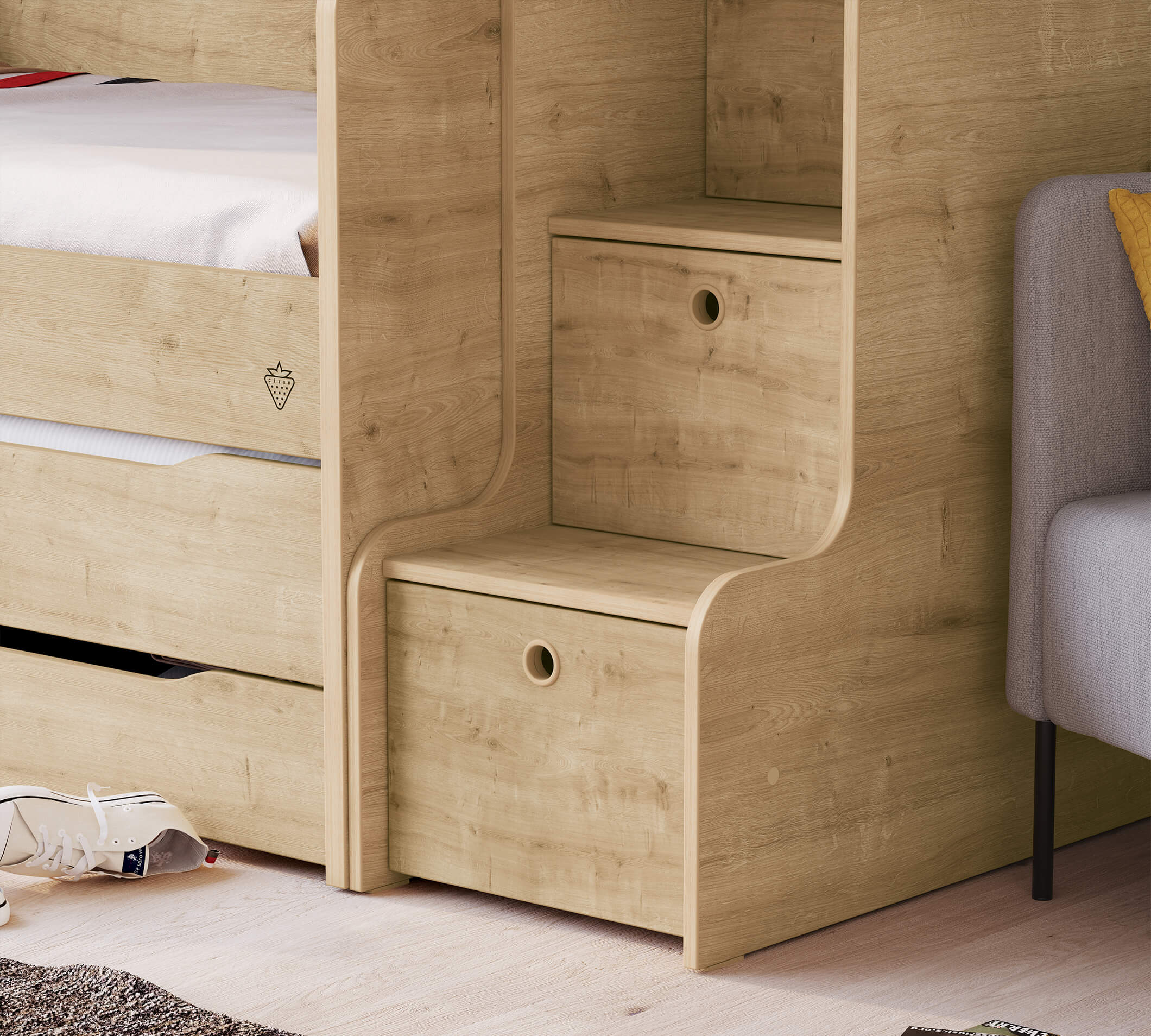 Studio Mocha Bunk Bed