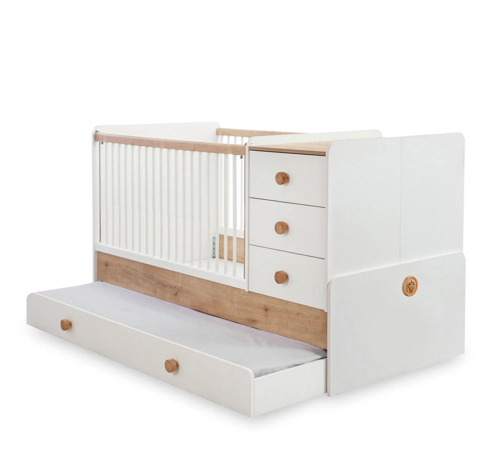 Natura Baby Sl Shtrat Fëmijësh Që Rritet (+Shtrat I prindërve) (80x180 cm)