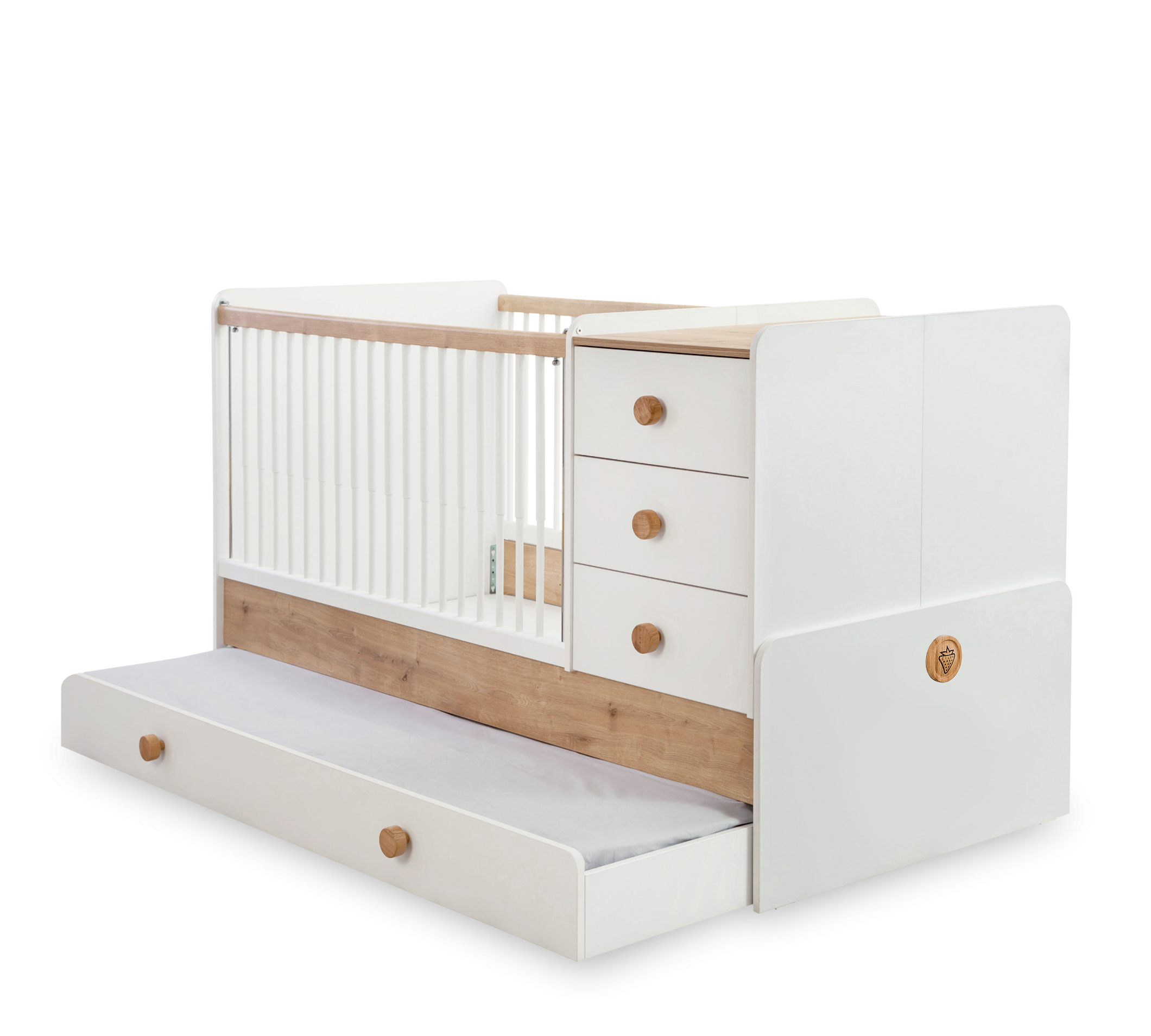 Natura Baby Sl Shtrat Fëmijësh Që Rritet (+Shtrat I prindërve) (80x180 cm)