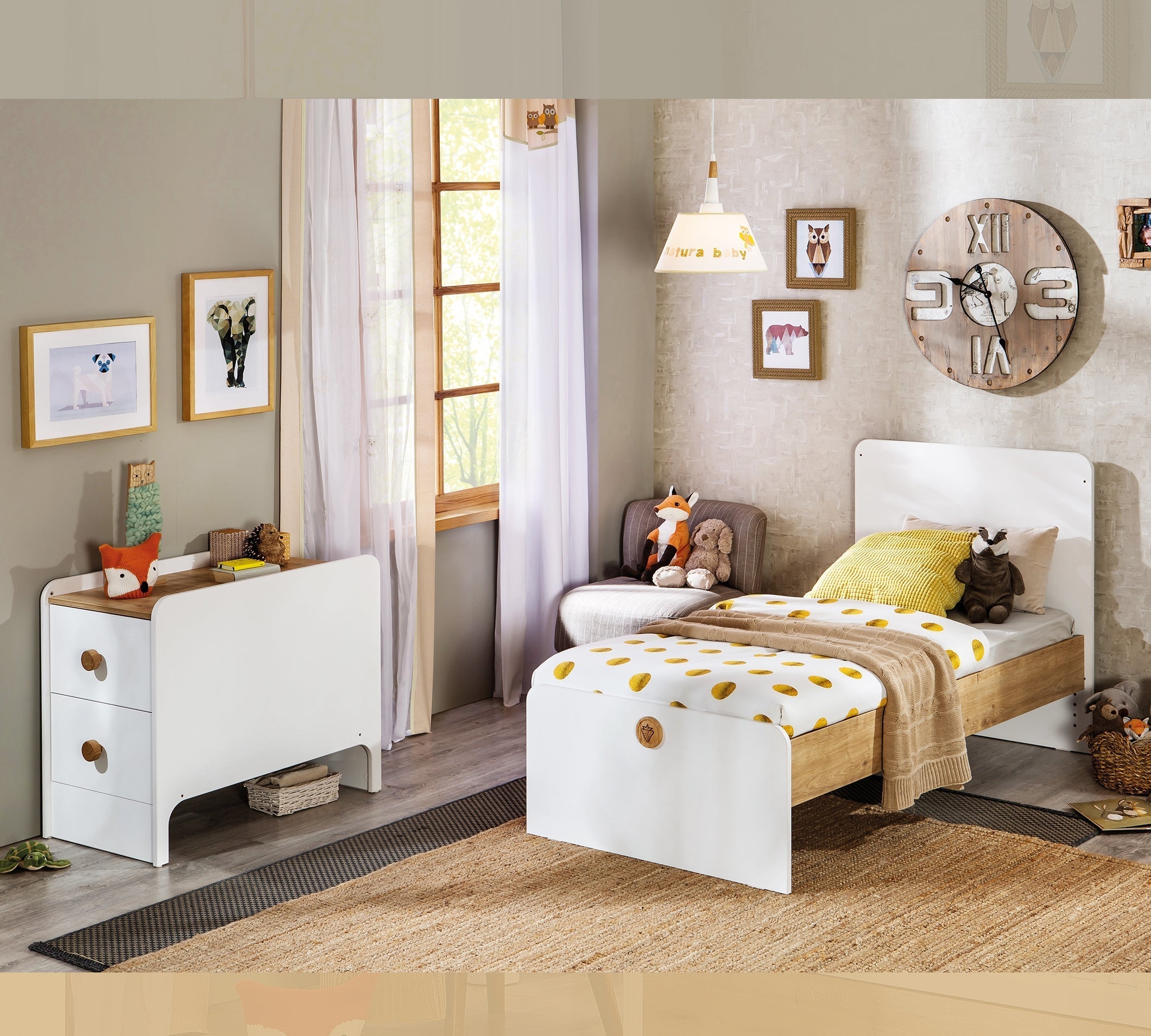 NATURA BABY ST Shtrat Fëmijësh që rritet (75x160 cm)