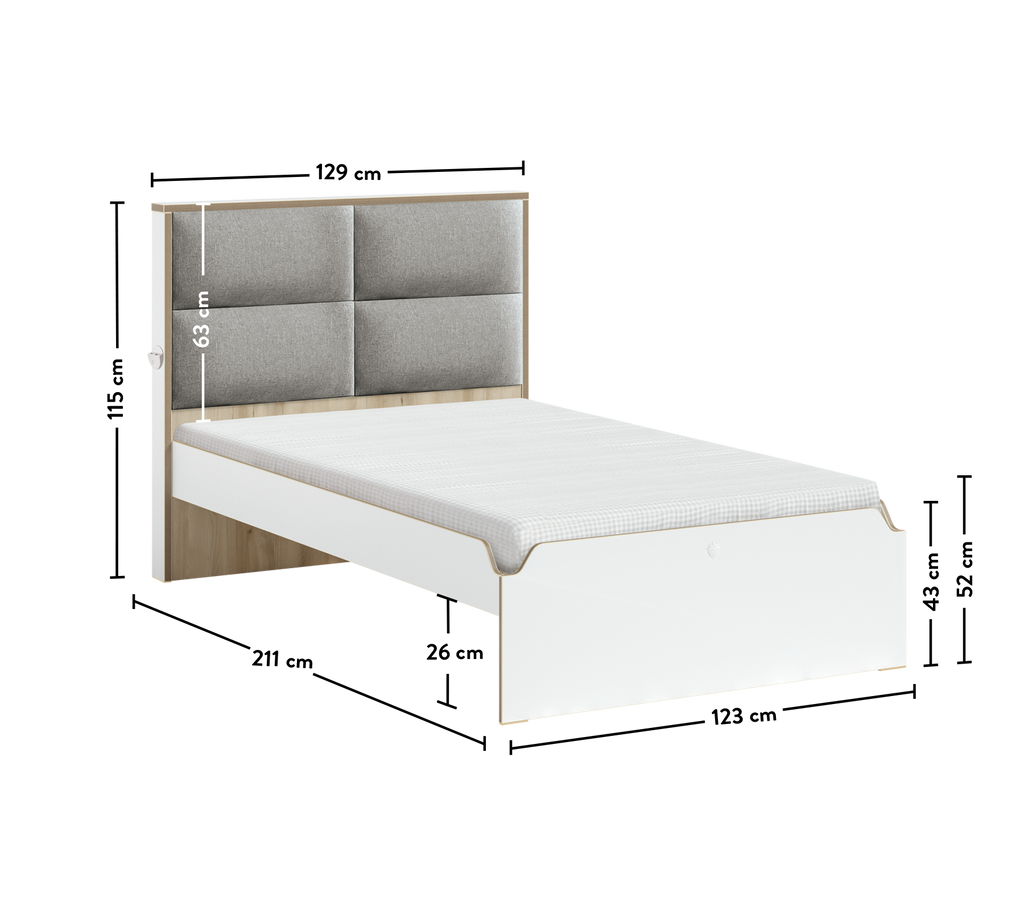 MODERA FABRIC HEADED Shtrat