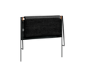 Dark Metal Line Kokë shtrati (120 cm)