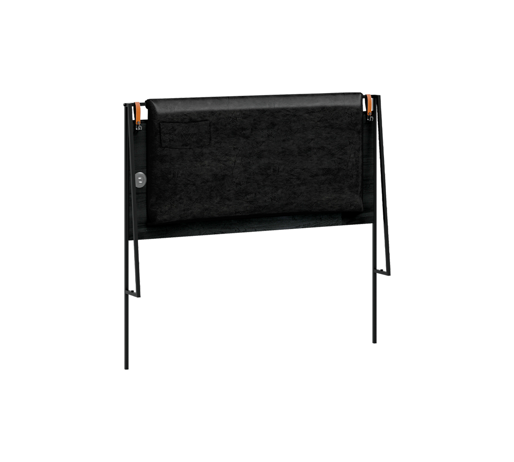 Dark Metal Line Kokë shtrati (120 cm)