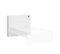 White Kokë shtrati raft (120 cm)