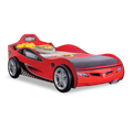 Racecup Shtrat në formë Veture I Kuq  (90x190 cm)