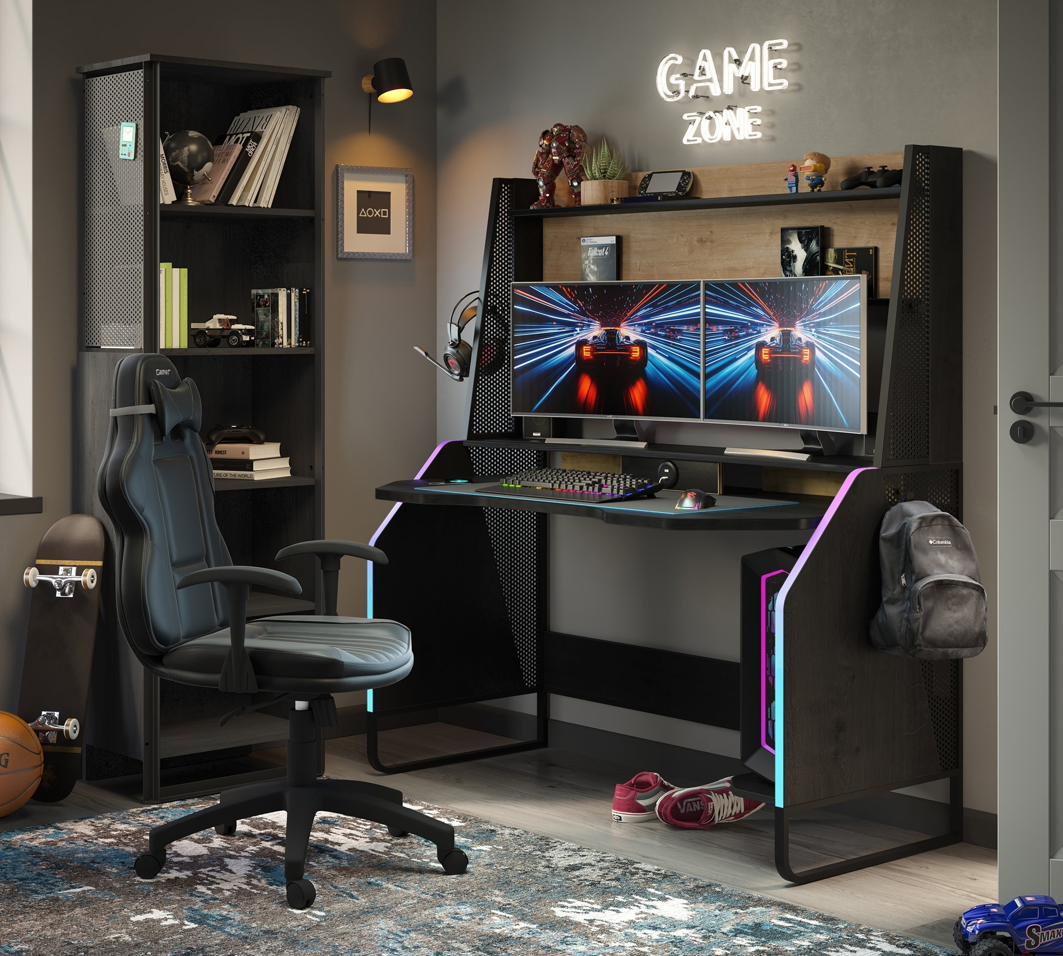 Black Gaming Tavolinë