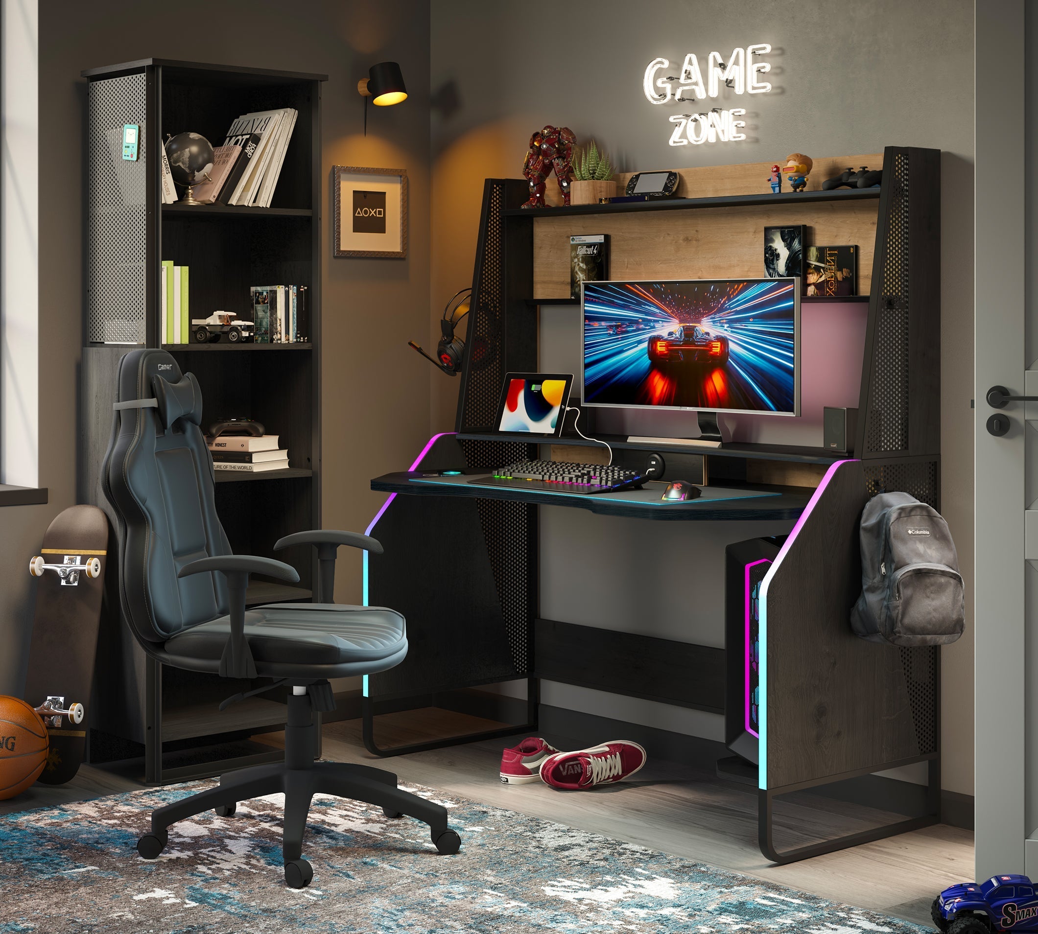 Black Gaming Tavolinë