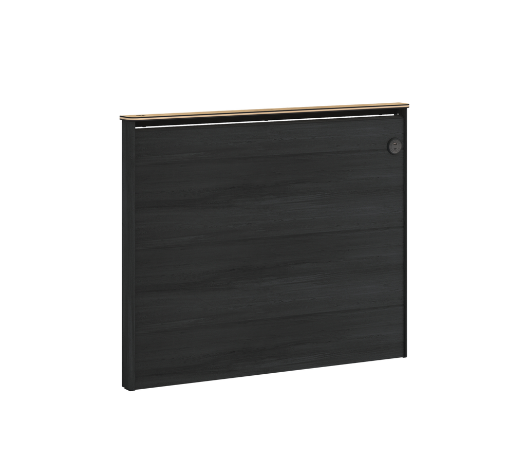 Black Kokë shtrati i rrafshët (120 cm)