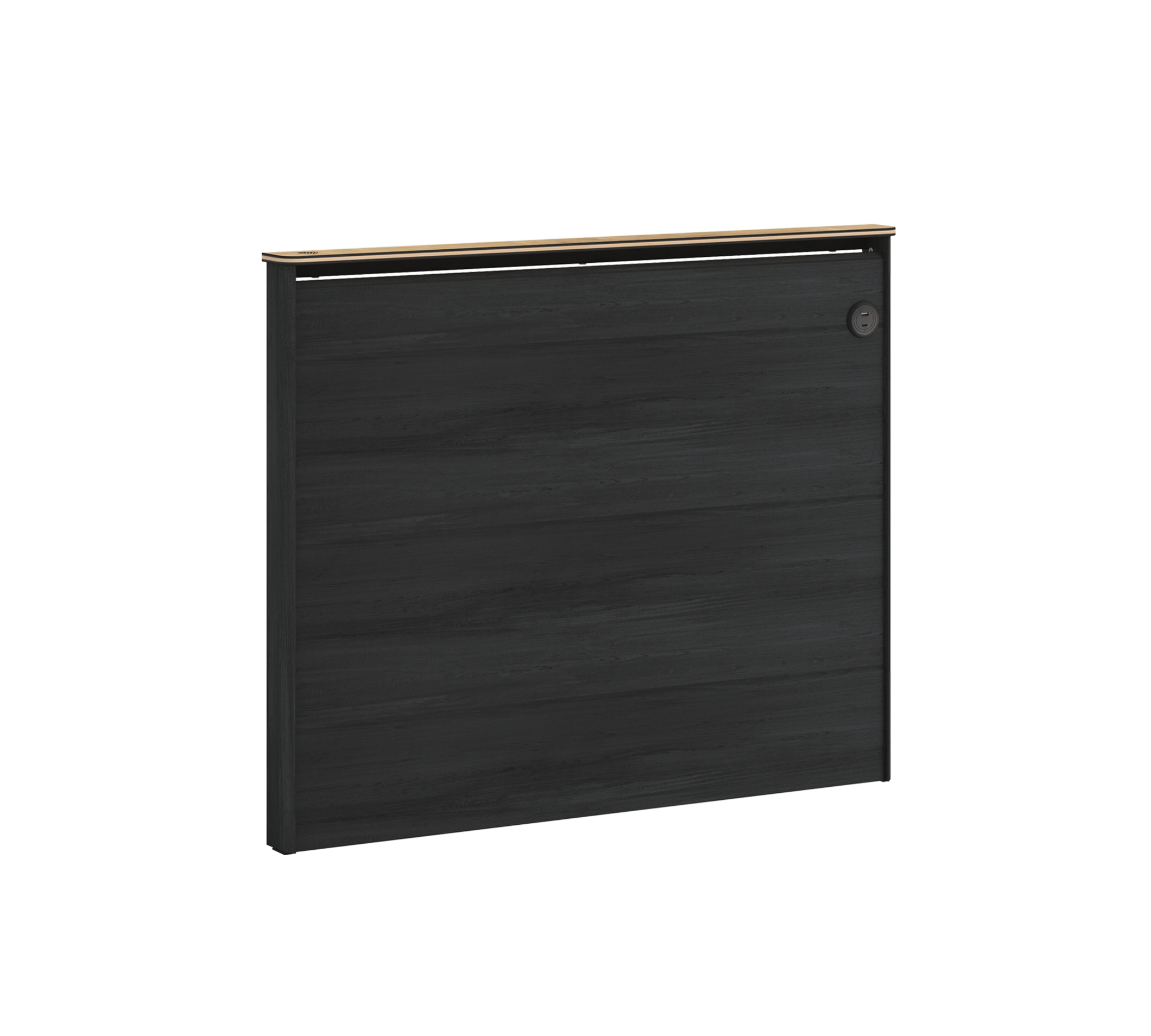 Black Kokë shtrati i rrafshët (120 cm)