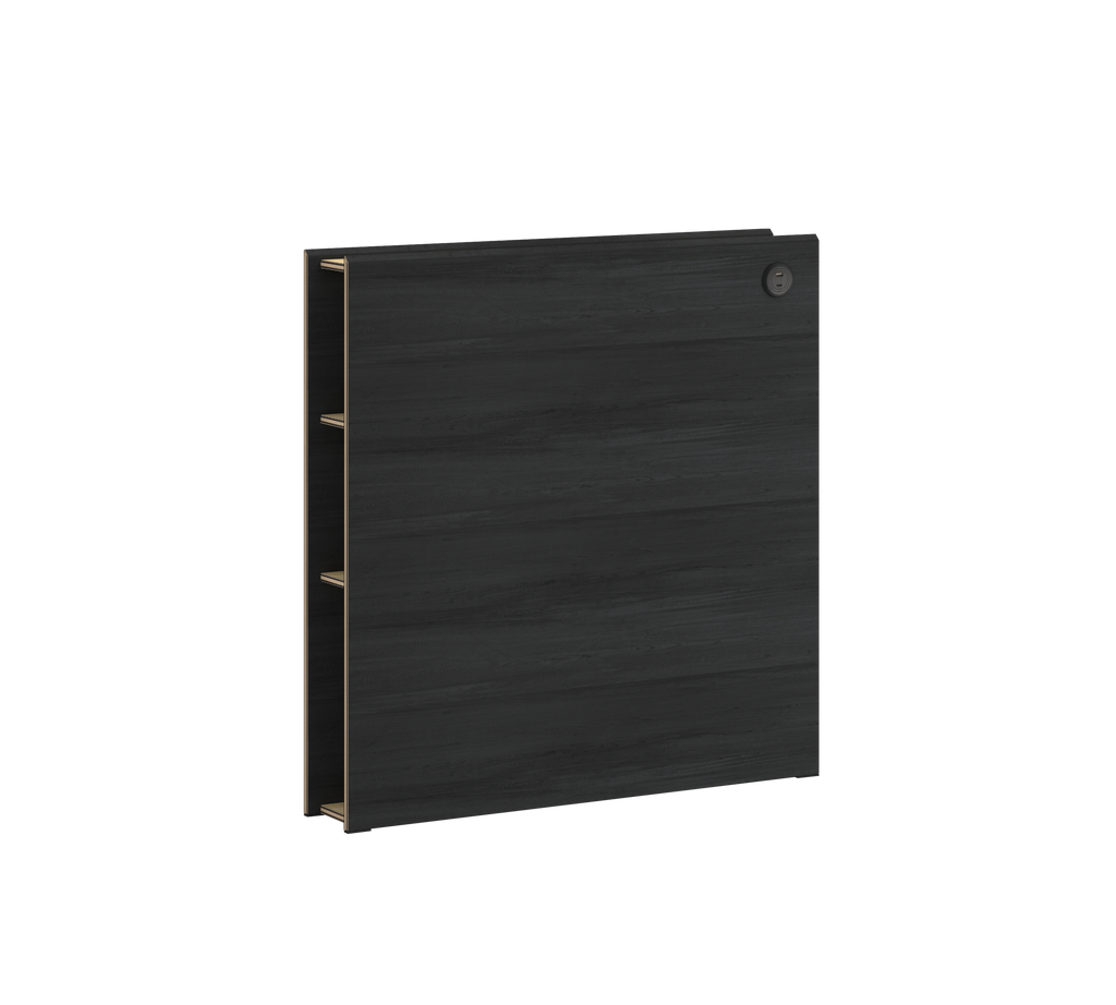 Black Kokë shtrati raft (100 cm)