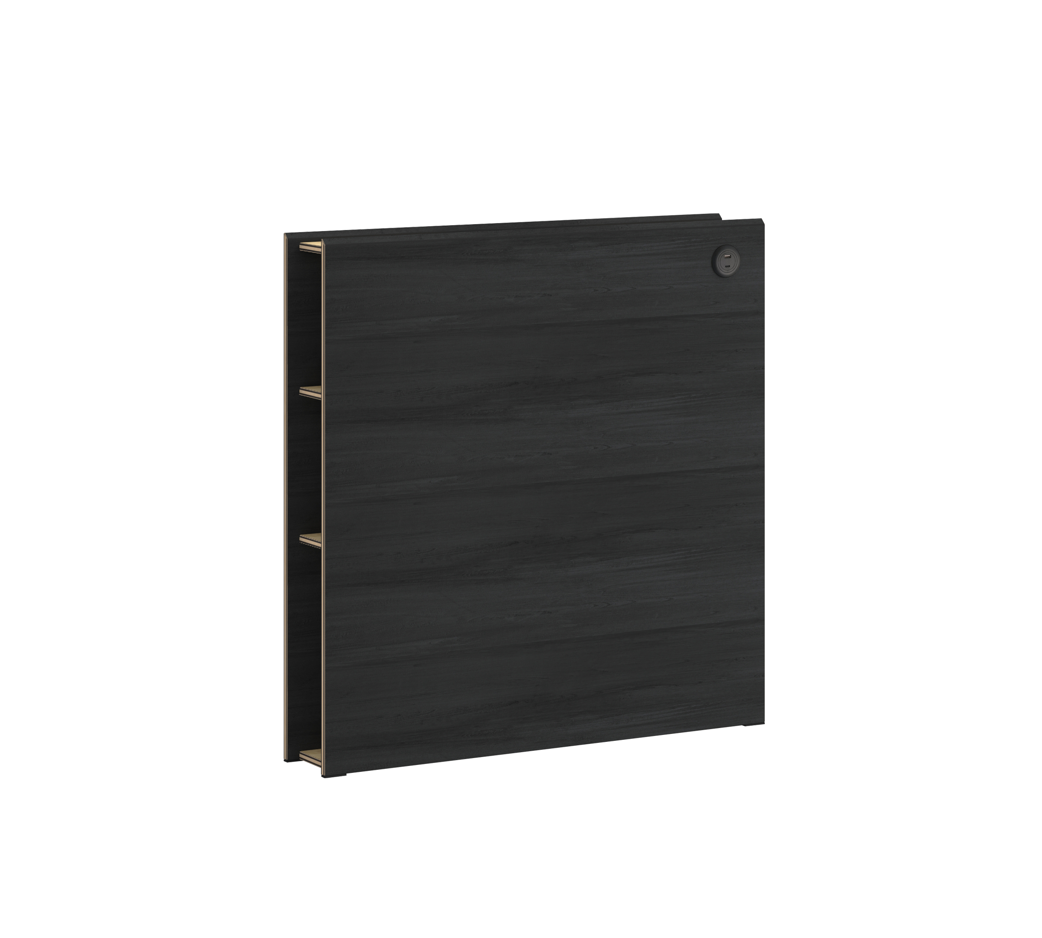 Black Kokë shtrati raft (100 cm)