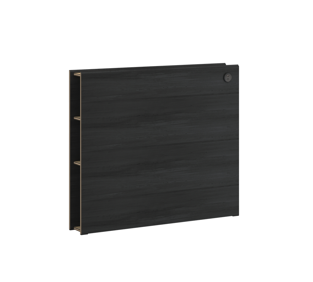 Black Kokë shtrati raft (120 cm)