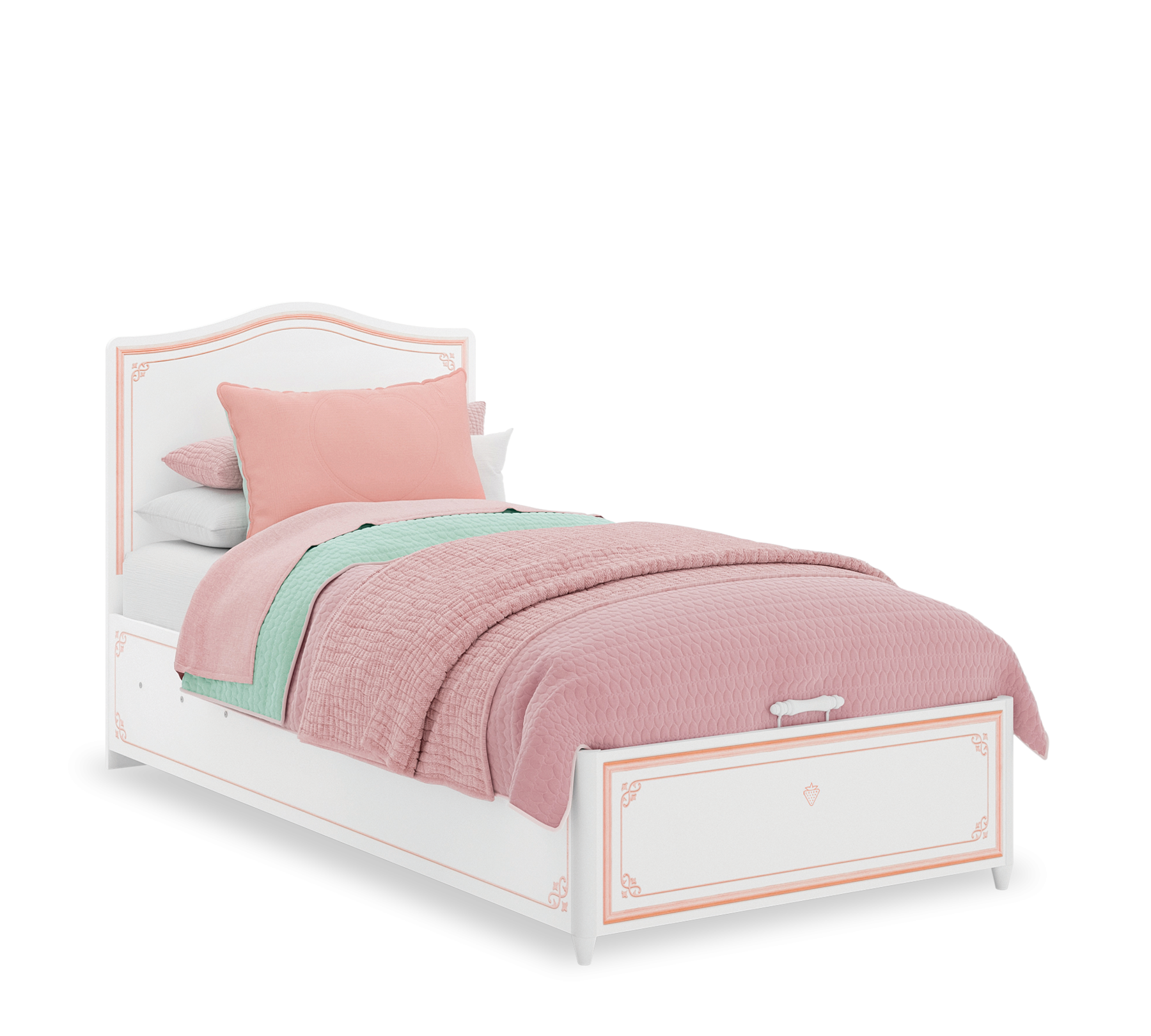 Selena Pink Shtrat me Depo (100x200 cm)
