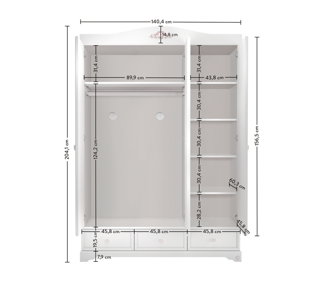 Rustic White Dollap 3 Dyer