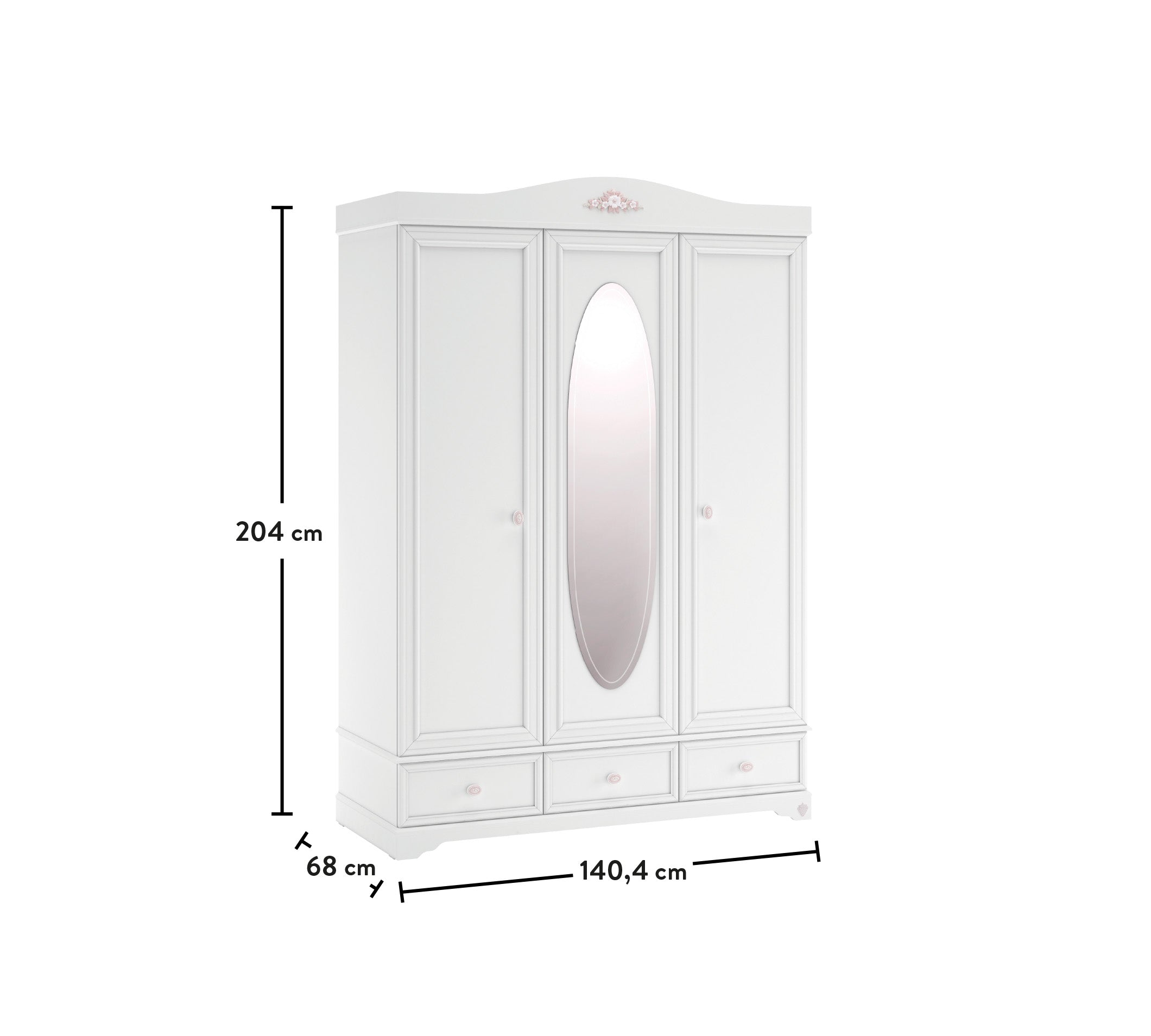 Rustic White Dollap 3 Dyer