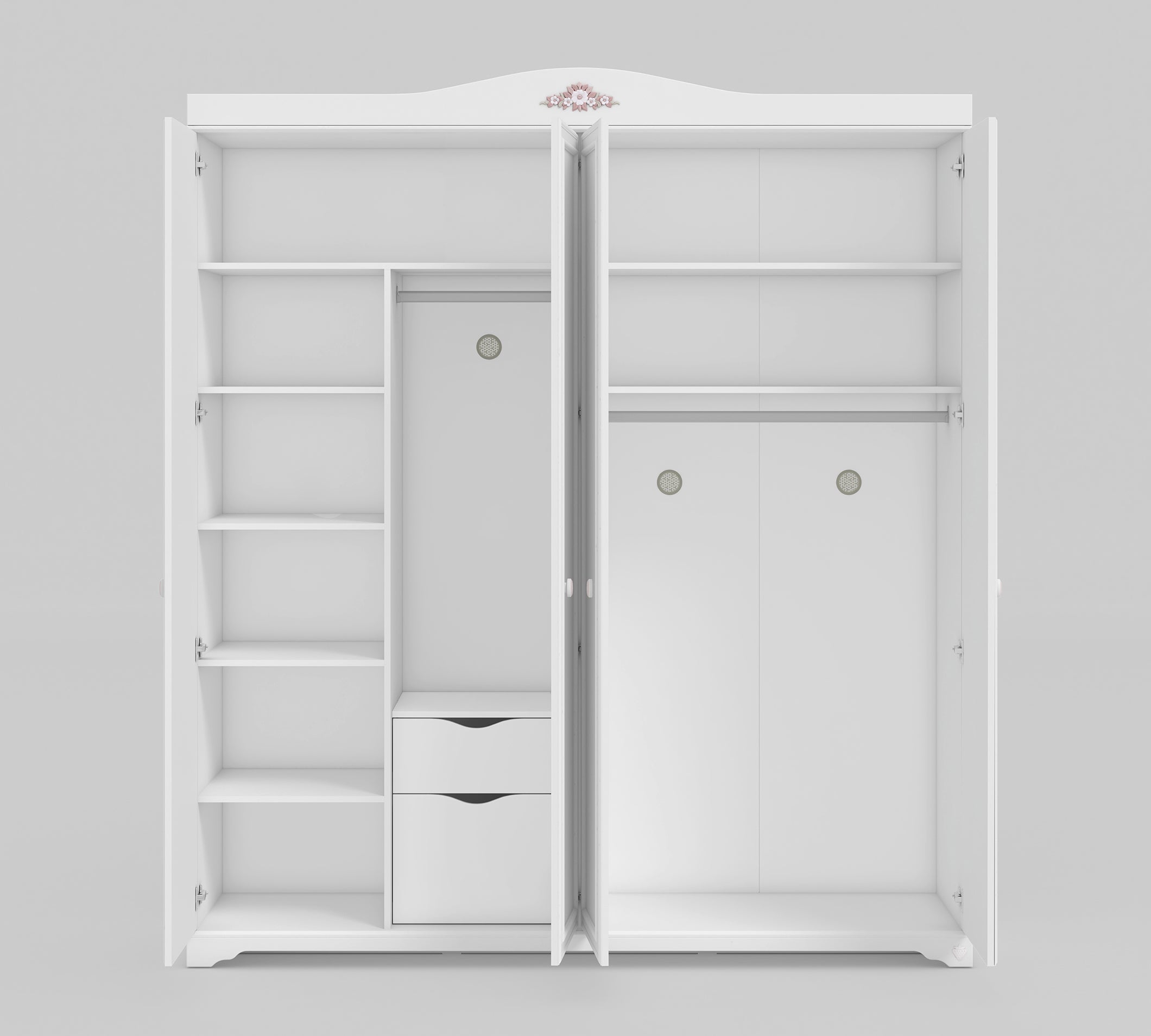 RUSTIC WHITE Dollap me 4 dyer