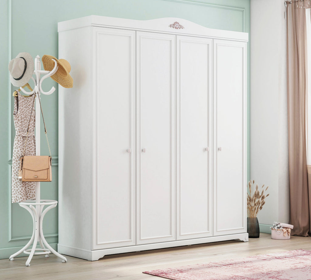 RUSTIC WHITE Dollap me 4 dyer