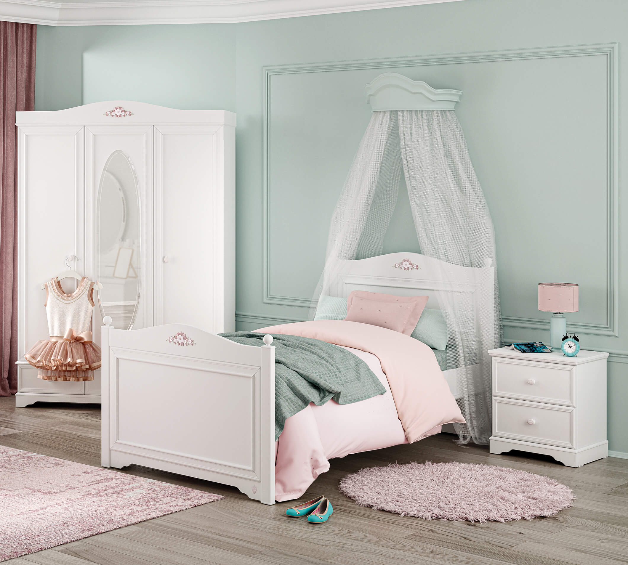 Rustik White Shtrat