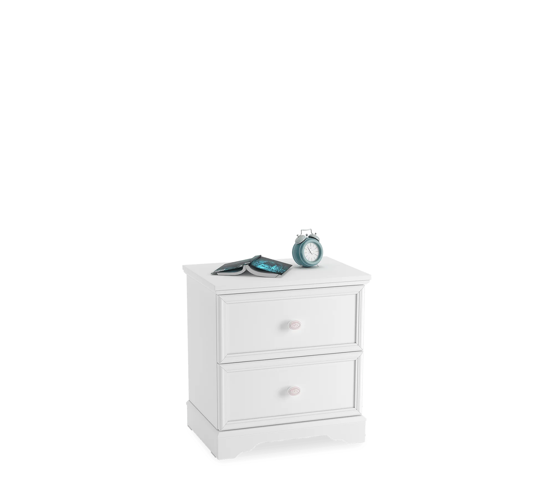 Rustic White Komodinë