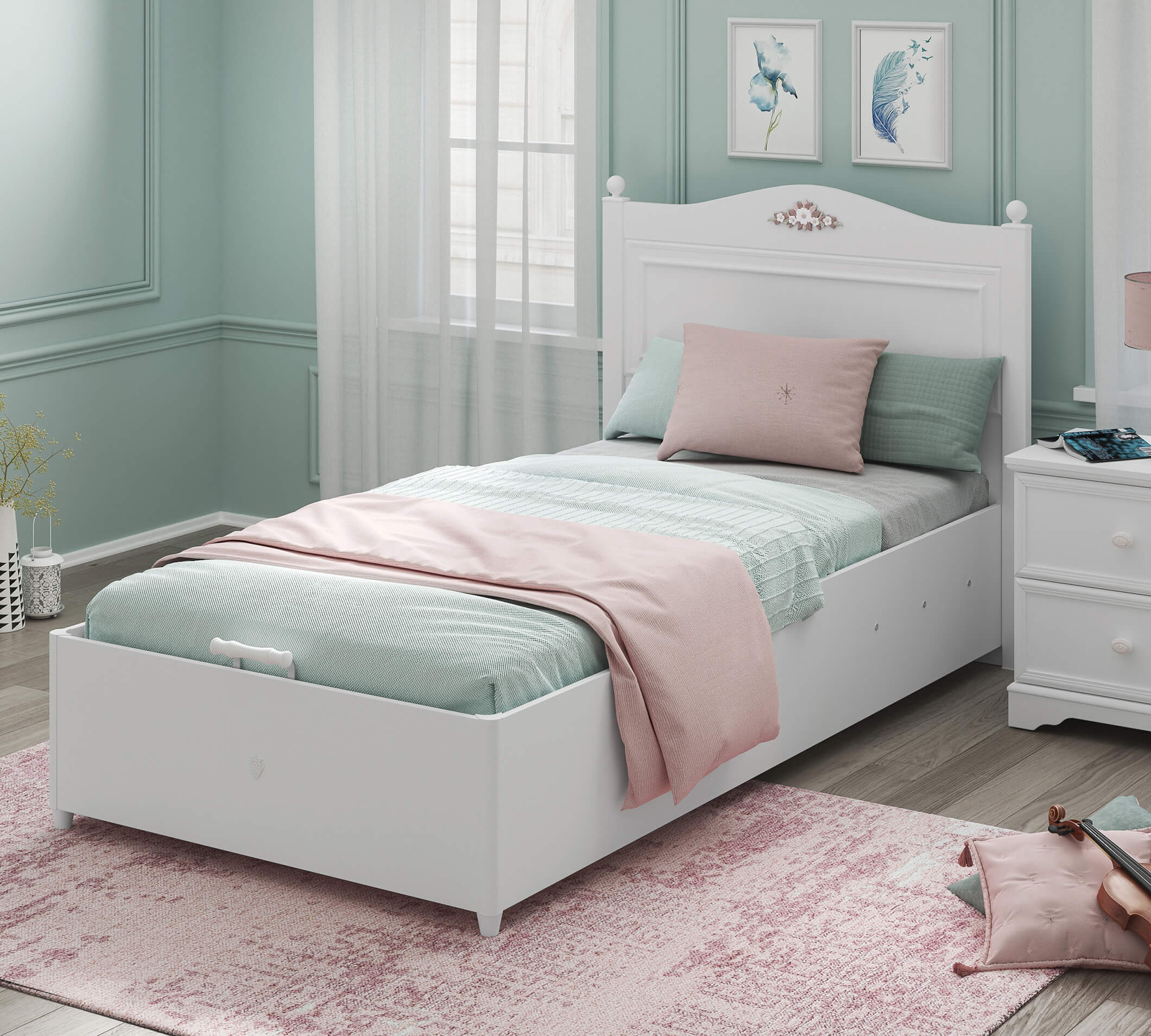 RUSTIC WHITE Shtrat me Depo