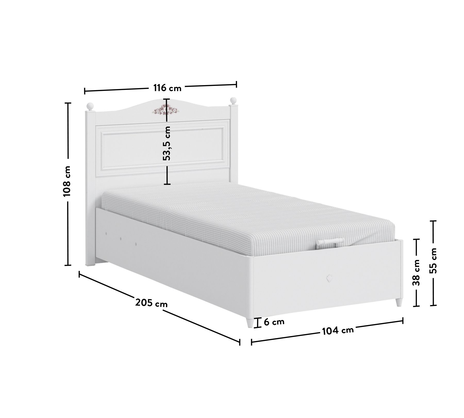 RUSTIC WHITE Shtrat me Depo
