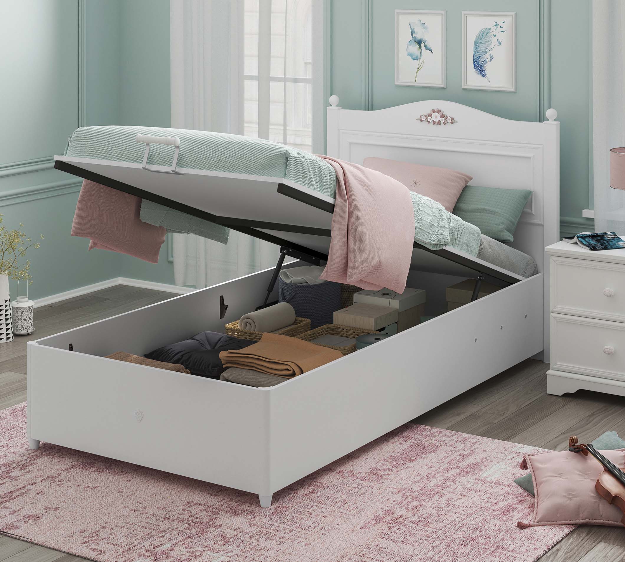 RUSTIC WHITE Shtrat me Depo