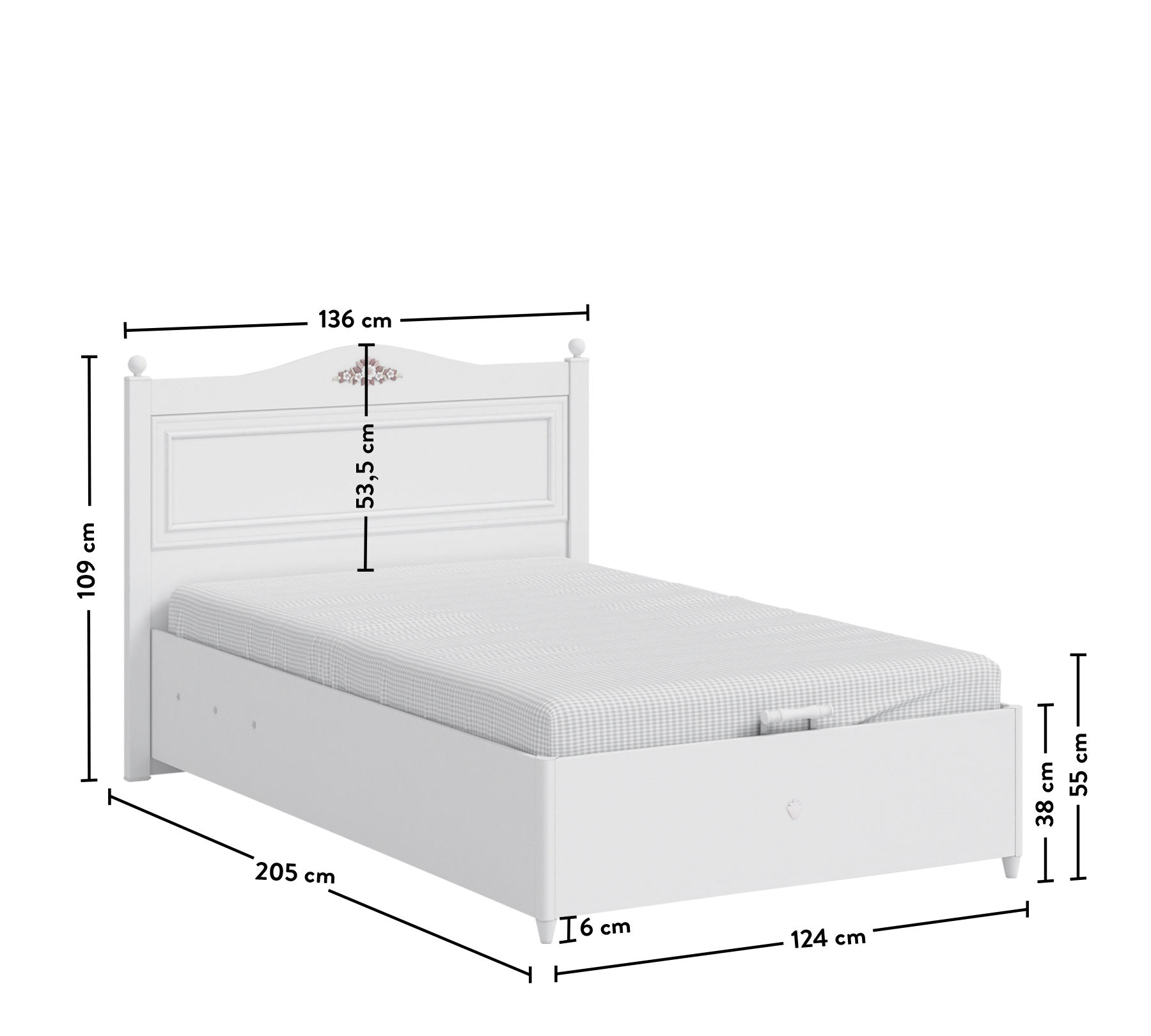 RUSTIC WHITE Shtrat me Depo