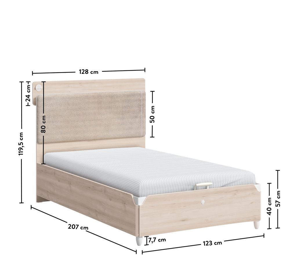 Duo Line Shtrat me Depo (120x200 cm)